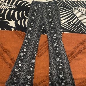 Boho Bell Bottom Leggings